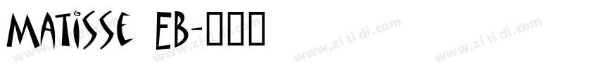Matisse EB字体转换
